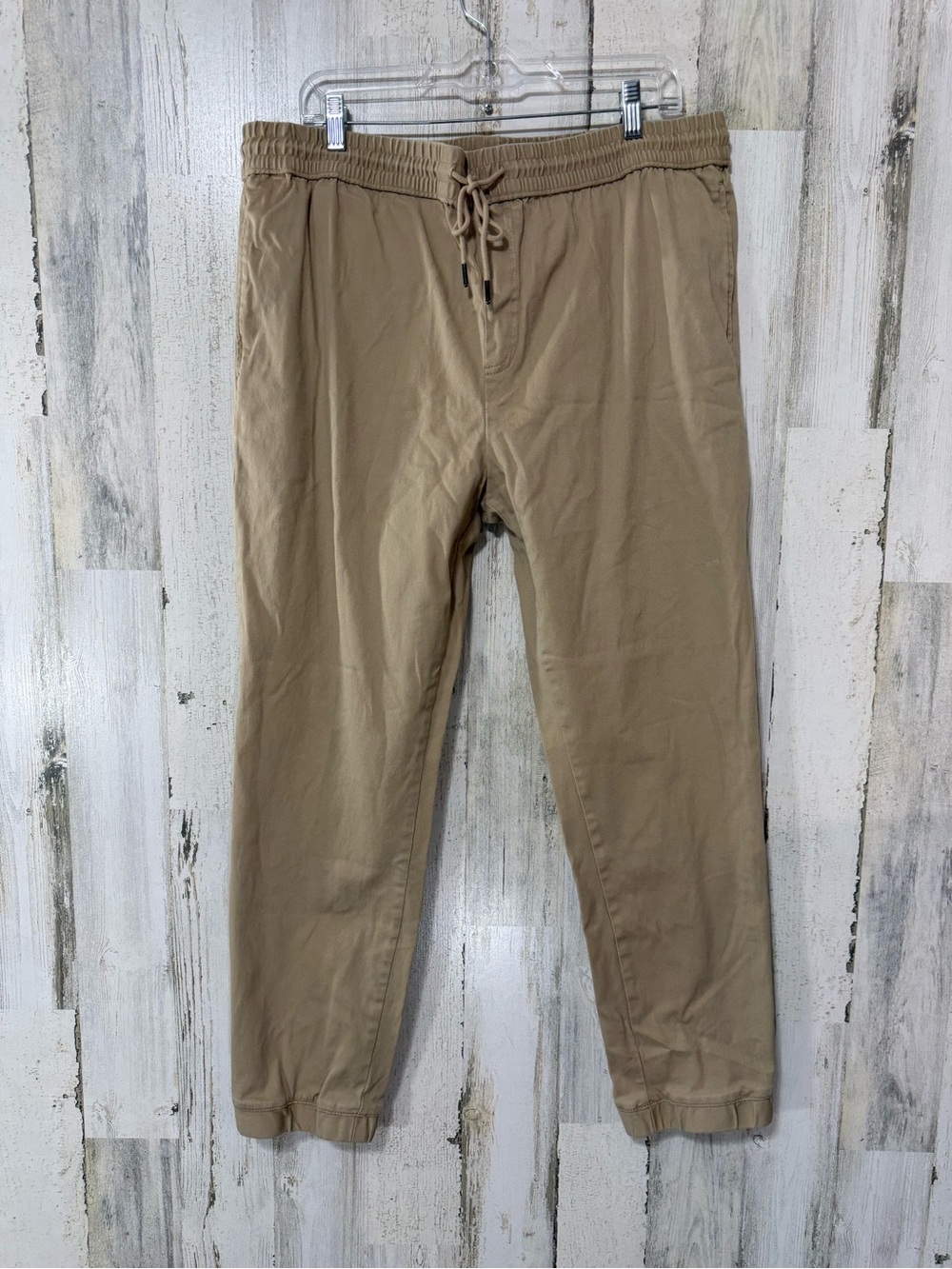 Original Use Men's Drawstring Khaki Joggers